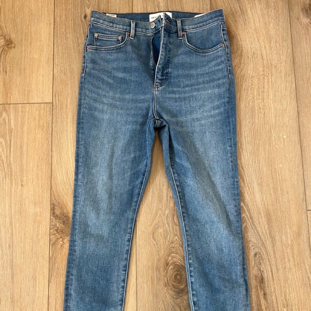 Denim Forum The Lola High Rise Skinny 28L - W30